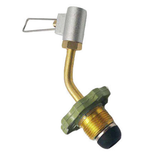 Metal Gas Charging Valves Gas Refill Adapter Gas Charging Adapter Propane Filler Adapter for Hiking Outdoor Picnic