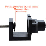 KKmoon 35mm Hinge Hole Opener Self-Clamping Hinge Hole Drilling Jig Set Hinge Hole Locator Guide Kit Woodwooking Tools