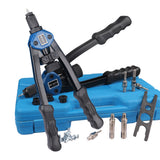 110pcs Labor-saving Hand Riveter Kits Fine Quality Simple Operation Manual Rivet Machine Professional Riveting Tools Set