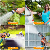 Multi-Function Car Wash Spray Lawn Watering High Pressure Durable Hand-Held Tools Hose Sprinkle Sprayer Pipe Tube Nozzle Garden