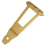 Guitar 6 Strings Jazz Archtop Trapeze Tailpiece Bridge for Hollow Semi Hollow Guitar Parts