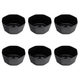 6pcs Modern Indoor Plants Balcony Gifts Flower Pot Bonsai Tabletop Round Garden Thickened Nordic Style Office With Drainage Hole