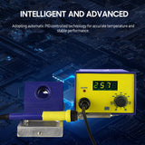 50W LED Digital Electric Soldering Iron Kit Quick Heating for Phone Electronics Repair PCB Circuit Board Maintenance