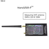 4.3&quot; LCD Display NanoVNA VNA NANOVNA-F HF VHF UHF Vector Network Analyzer Antenna Analyzer Aluminum Case 5100mAh Battery