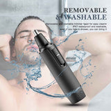 Waterproof Ear Nose Hair Trimmer Clipper Professional Painless Eyebrow and Facial Hair Trimmer for Men Women Hair Removal Razor
