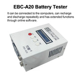EBC-A20 Battery Capacity Tester 30V 85W Lithium Lead-acid Batteries Test Support PC Software Control 5A Charge 20A Discharge