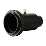 Full Metal Telescope Camera Adapter T-Ring + 1.25" Telescope Mount Adapter + Extension Tube for Nikon DSLR for Canon EOS DSLR