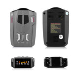 YASOKRO V9 Vehicle Radar Detector (English/Russian ) 360 Degree Car Trucker Speed Sensor Voice Alert Warning 16 Band LED Display
