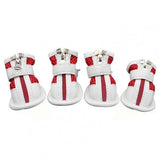 Dog Shoes Pet Puppy Teddy Mesh Zipper Sneakers Breathable Magic Tape Closure Cat Dog Shoes Dog Supplies 2021
