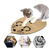 Sisal Cat Scratch Board Kitten Pet Grinding Claw Toys Cats Scratching Tree Post Scratcher Bed Mat Furniture Scratch Pad for Cat