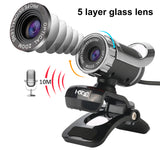 HXSJ S9 FULL HD 1080P Desktop Webcam USB Camera Web Camera Built-in Microphone Video Call Webcam For PC Laptop Desktop Computer