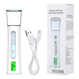 Nano Facial Mister Mini Atomization Eyelash Extensions Face Mist Facial Humectant Steamer Cool Hydration Sprayer Beauty Skincare