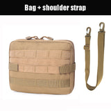 Outdoor Molle Tactical Pouch Army EDC Bag Camping Men Military Utility Backpack SOS Medical Kit Bag Army Hunting Waist Belt Pack