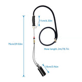 Propane Torch Weed Burner with Electronic Ignition Switch for Ice Snow Melting Lawn Garden Farm Industry Construction Welding