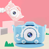 Dual Lens Plastic 2 Inch HD Screen Toy Photography Birthday Gift Children Camera Digital Mini USB Charging With Protective Case