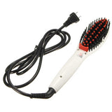 EU/US Beauty Electric Hair Straightener Straight Comb Irons Brush Thermostatic Styling For Shop Home