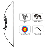 Powerful Archery  Bow 35-40lbs Professional Hunting Bow Archery Suit for Outdoor Hunting Shooting Practice Arrows Accessories