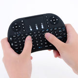 Russian Air Mouse Mini Wireless Keyboard Hebrew Touchpad Keyboards Remote Control for Android TV BOX PC PS3 Gamepad