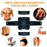 Abdominal Patch lazy fitness belt abdominal muscle stick abdominal muscle exercise puncture massage home sports fitness equipmen
