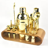12pcs Stainless Steel Cocktail Shaker Mixer Wine Martini Boston Shaker For Bartender Drink Party Bar Tools 550ML