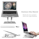 Aluminum Laptop Stand Height/anlge Adjustable Multifunction Tablets Book Notebook Cooling Holder
