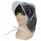 Creative Plastic Rain Hat Cap Coat Raincoat Women Men Kids Gifts Universal Use Hiking Fishing Rains Waterproof Windproof Hats