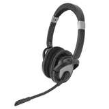 Call Center Bluetooth Headset Ergonomic Office Headphone with Noise Cancelling Microphone for Business Office