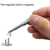 13 Pcs 1/4 Inch Screw Driver Bit Set S2 Steel Hex Shank T5-T45 Magnetic Torx Head Star 6 Point Screwdriver Kit Tools