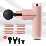 Fascia Gun Muscle Relaxation Electric Massager Portable Fitness Neck Grab