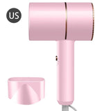 Blue Ray Negative Ion Hair Dryer US Plug Household Dormitory Supplies Fast Cold & Hot Air Switching Hair Dryer  Brush For Hair