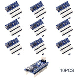 Promotion Funduino Nano 3.0 Atmega328 Controller Compatible Board for Arduino Module PCB Development Board without USB 10PCS/LOT