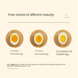 Stainless steel egg cooker automatic power-off household multi-function breakfast egg steamer 220V 50HZ mini small egg cooker