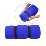 Adult Fleece Sleeping Bag Liner, Microfiber Blanket Outdoor Blanket for Backpacking Camping Hiking Picnic Hotel Office Trave