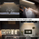 Portable Lanterna USB Rechargeable LED Work Light Magnetic PIR Sensor Night Light For Outdoor Camping Indoor Kitchen Closet Lamp