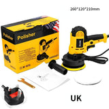 3700RPM Cordless Mini Polisher 9PCS Car Polishing Machine 220V Electric Cars Polish Machines Adjustment Speeds Power ToolS