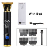 Men's Trimmer Barber Hair Clipper Hair Cutting Machine Beard Trimmer Shaving Machine Wireless Electric Razor Men Shaver