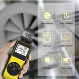 Anemometer HP-881M Handheld Anemometer Wind Meter Direction for Measuring Wind Speed, Temperature with LCD Backlight