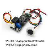 Low Power Consumption Fingerprint Identification Relay Output For Access Control