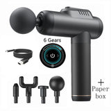 Mini Massage Gun Muscle Massage Relax One-Key Control Electric Body Neck Back Massager Professional Fascia Gun