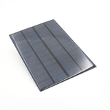 Solar Panel 12V 4.2W Standard Epoxy Polycrystalline 12V DC 4.2WATT 0.35A Silicon DIY Battery Power Charge Module Mini Solar Cell