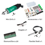 Mini Drill Engraver Electric Drill Machine 480W Woodworking Electric Tools Grinding Polishing Grinder Metalworking Rotary Tool