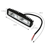 1 Pair 48W DRL LED Spot Flood Work Light Worklight 12V 24V Led Work Lights For Off Road Vehicle Lada Truck SUV ATV Car Trucks