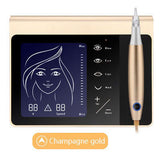 Charmer Princesse Permanent Makeup Tattoo Machine Eye Brow Lip Rotary Pen MTS PMU System With 50pcs Neeldes