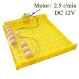 56 Eggs 7*8 Holes Incubator Chicken Duck And Other Poultry Automatic Incubator Poultry Eggs Poultry Incubation Equipment