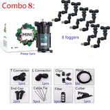 HEMAN Reptiles Fogger Mist Sprinkler Rainforest Tank Pet Humidification Cooling system Reptile Pet Terrarium Misting System
