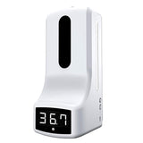 2 in 1 Infrared Thermometer K9 Automatic Soap Dispenser Palm Temperature Measurement and Disinfection Integrated Machine New