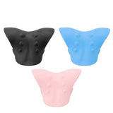 Neck Shoulder Relaxer Pain Relief U Shaped Design Spinal Traction Deep Cervical Massage Pillow Neck Shoulder Relaxing Tool