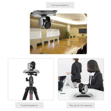 Aibecy 1080P HD Conference Camera USB Plug Play 350D Rotation Remote Control Power Adapter for Video Meetings Training Teaching