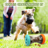 Treat Dispensing Puzzle Toys for Small Dogs,Interactive Chase,Slow Feeder,to Improves Pets Digestion,Barbell-Shaped Dog Toys