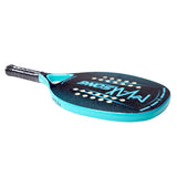 2022 Adult Professional Full Carbon Beach Tennis Paddle Racket Soft EVA Face Raqueta With Bag Unisex Equipment Padel